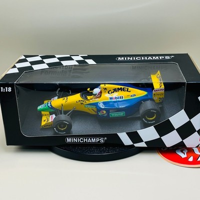 Minichamps 1/18 Benetton Ford B191B Early Season 1992 M. Brundle CAMEL 100920120