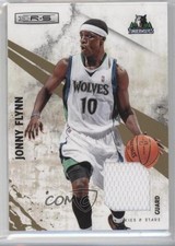 2010-11 Panini Rookies & Stars Gold Materials 285/299 Jonny Flynn #73 2a8