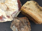 Simply Unique Material 14 lb 3 Piece Lapidary Gem Quality Rough — photo 7