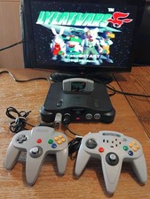 Nintendo 64 N64 PAL Console Bundle 2 Games 2 Controllers Lylat Wars Star Wars