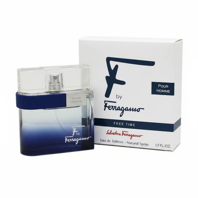 Salvatore Ferragamo F by Ferragamo Free Time 50ml Edt Spray Herrenduft