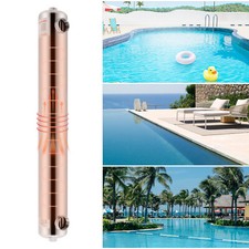 Tube and Shell Heat Exchanger 400kBtu 304 Stainless Steel for Spa Heat Recovery