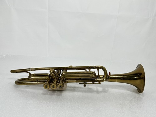 Lafayette Trumpet by Couesnon Paris with Elkhorn Mouthpiece & Case Parts/Repair - Picture 7 of 21
