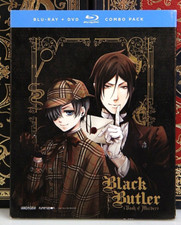 BLACK BUTLER BOOK OF MURDER - OVAs -- BLU-RAY NEW w/ SLIPCOVER -- I SHIP BOXED
