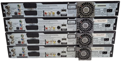 Panasonic DMR-EX768 DMR-EZ27 Reproductores de DVD 4 unidades Lote de trabajo Potencia Probada Solo - Imagen 2 de 9