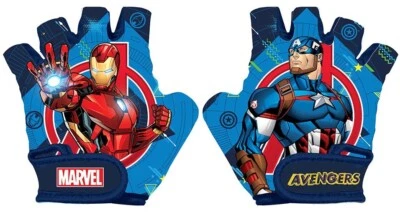 SEVEN POLSKA Disney/Marvel Fahrradhandschuhe AVENGERS, Größe S, fingerloser Schutz-Handschuh