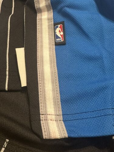 Adidas NBA Jersey Orlando Magic Stitching Dwight Howard Black/blue New - Picture 14 of 15