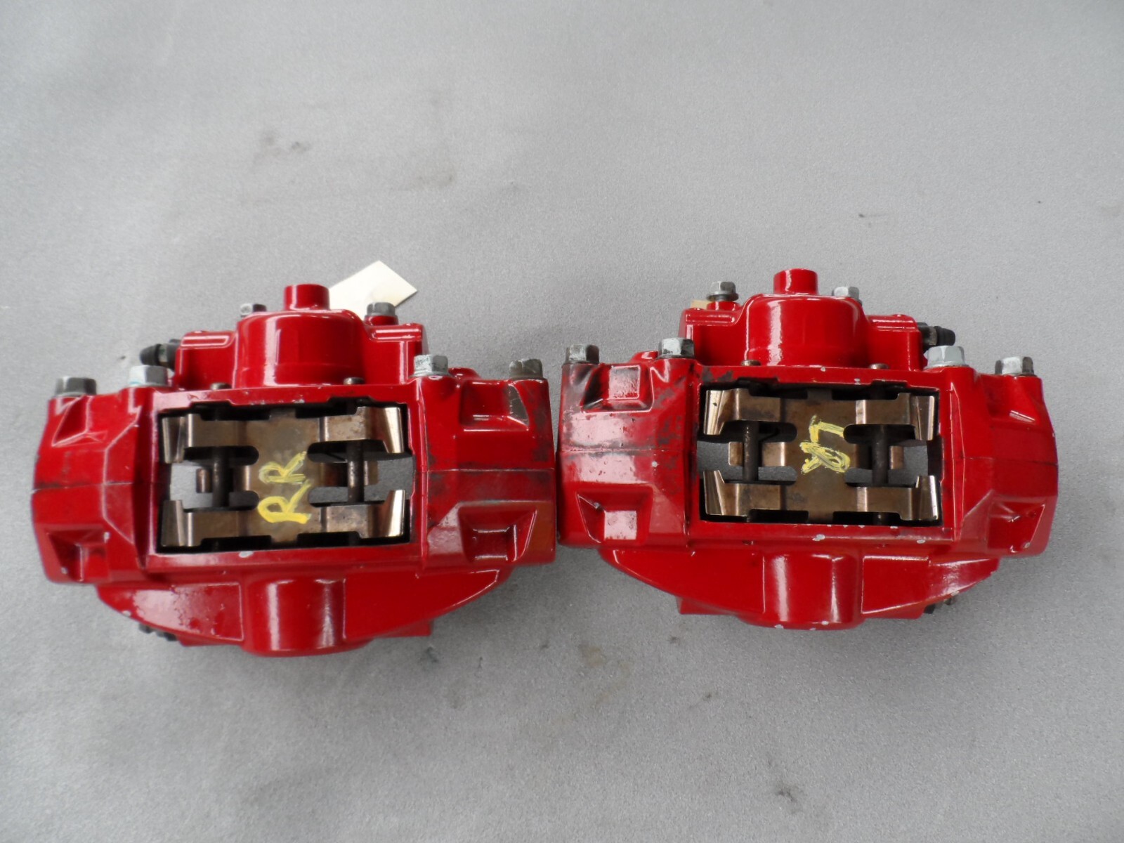 20142023 Infiniti Q50 Q70 Q50 Rear Akebono Sport Brake Caliper OEM RED eBay