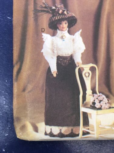 11.5” Lot Of 3 Patterns Outfits For Barbie Sized Fashion Dolls Vogue Craft #op3 - Picture 21 of 24