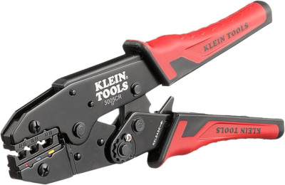 3005CR Wire Crimper Tool, Ratcheting Insulated Terminal Crimper for 10 to 22 ...