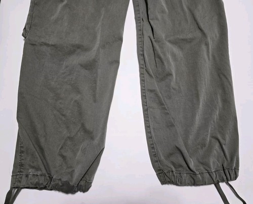Abercrombie & Fitch Cargo Flight Suit Women’s XSP Green Military A&F - Picture 16 of 19