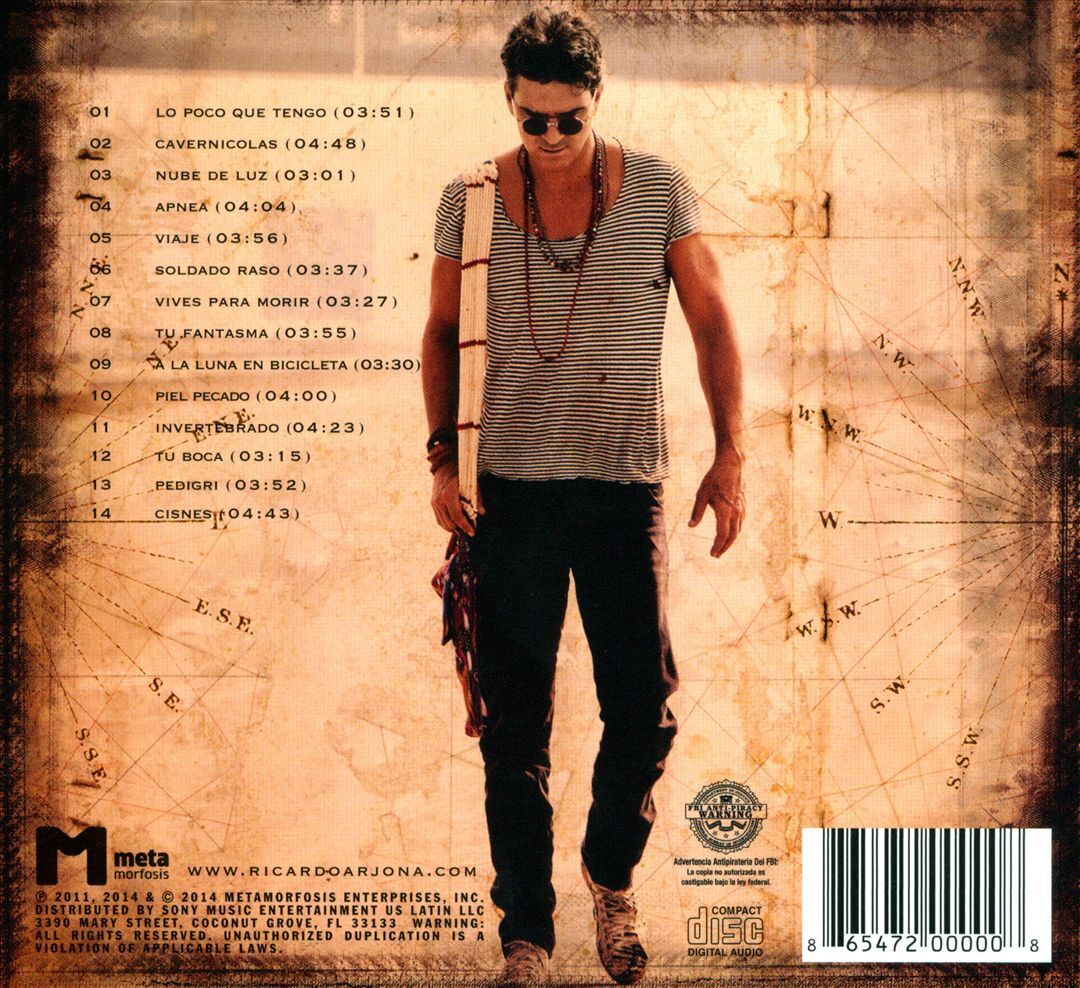 RICARDO ARJONA VIAJE NEW CD 865472000008| eBay RICARDO ARJONA VIAJE NEW CD 865472000008| eBay