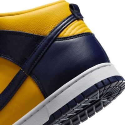 Nike Dunk High Michigan Varsity Maize HF3143-700 Men's Size | eBay