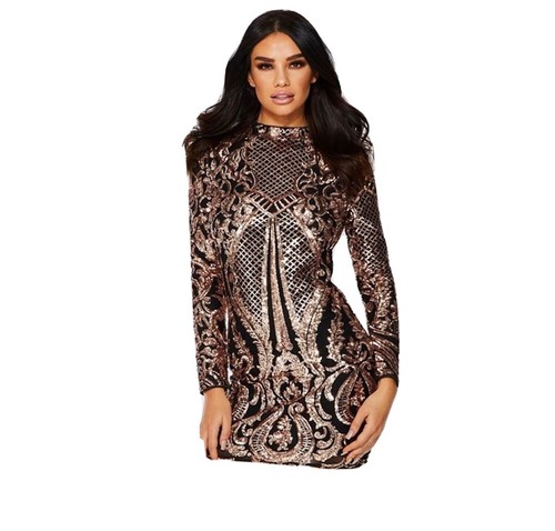 quiz sequin dress 16 | eBay