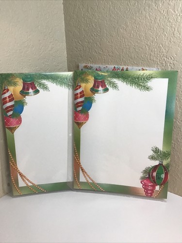 Assortment of 6 Christmas Letter Paper Vintage & New - Inkjet & Laser Printer - Picture 6 of 12
