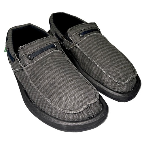 Sanuk Shoes Mens Sidewalk Surfer Canvas Washed Stripe Beach Loafers Skipjack - Picture 17 of 48