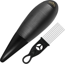 EASTROCK Guiro Instrument 3.3"x12" Fish Shaped Latin Percussion Instrument with