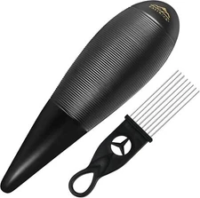 EASTROCK Guiro Instrument 3.3"x12" Fish Shaped Latin Percussion Instrument with