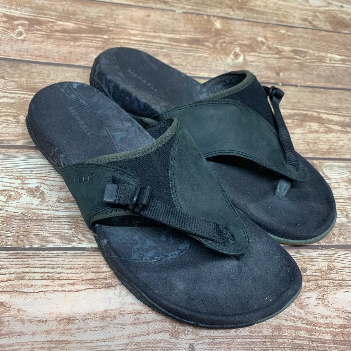 Merrell flip flops womens sale