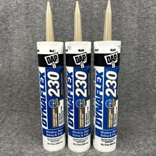 DAP Dynaflex 230 Clay Premium Latex Door/Siding/ Window Sealant 10.1 oz  3-Pack