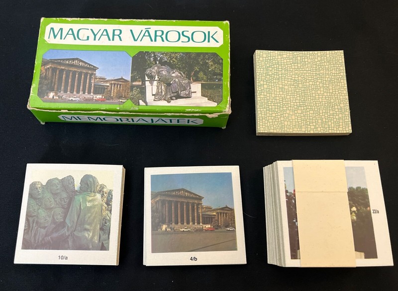 Magyar Varosok Pack Of 88 Hungary Tourist Attractions Mini Cards