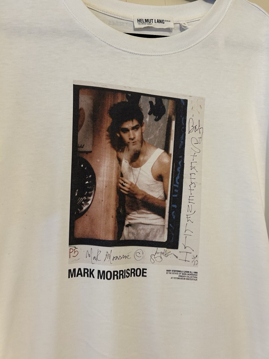 トップス Helmet lang the artist series t-shirt Helmut Lang Mark Morrisroe T-Shirt The Artist Series XL