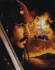 JOHNNY DEPP signed autograph 20x25cm PIRATES in person autograph SPARROW ACOA
