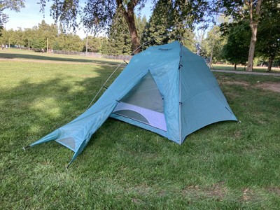 Eureka! Zeus 3EXO ultralight tent 3P 3 Season Green Single Wall Backpacking