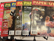 PAPERKUTS Scrapbook Magazine Lot of 6 2001-2004