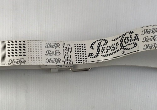 Pepsi Cola Cream Waist Belt With Repeat Logo It - Picture 3 of 4