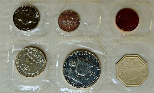 1956 Franklin US Proof Set, 5 Coins with Original Government Envelope - 第 4/4 張圖片