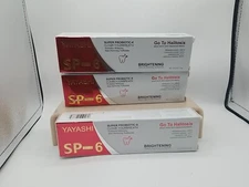 Lot Of 3  Yayashi SP-6 Probiotic Whitening Toothpaste Oral Health NEW 120g 