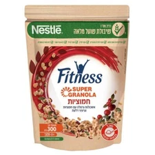 Fitness Super Granola With Cranberries & Pumpkin Seeds Cereals Kosher 300g