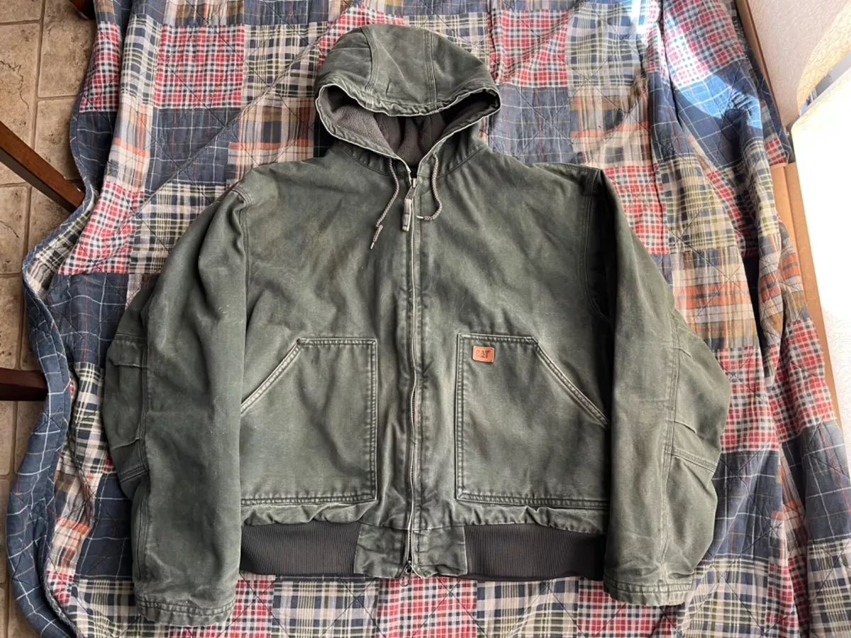 Rare Green carhartt coat blog.knak.jp