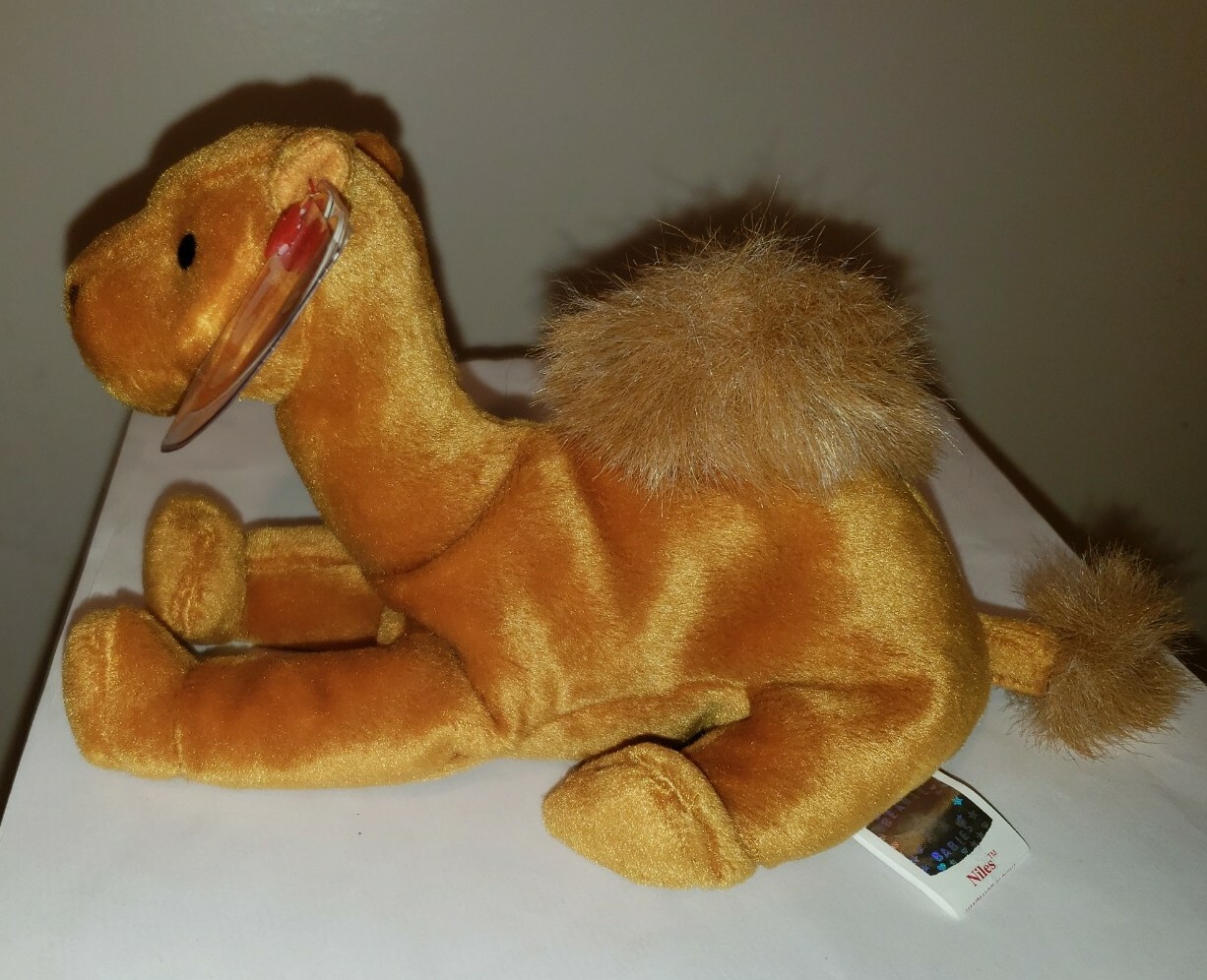 Ty Beanie Baby - NILES the Camel (6.5 Inch) NEW MWMTs Plush Stuffed Animal Toy