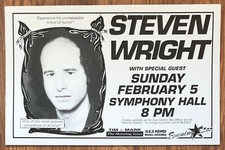 Steven Wright Promotional Show Poster 