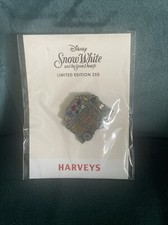 Disney Harveys Limited Edition LE Pin Snow White NWT Get Trolley Mine Train