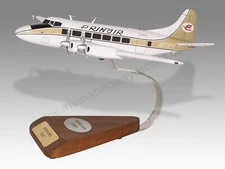 De Havilland Heron DH-114 Prinair Desk Wood Airplane New Model Large Scale 1/48