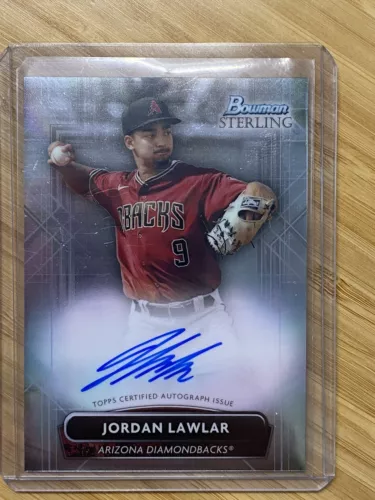 2022 JORDAN LAWLAR BOWMAN STERLING PROSPECT AUTOGRAPH #PA-JL RC NEW! HOT AUTO