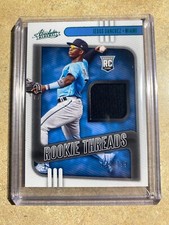 2021 Absolute Baseball Jesus Sanchez Rookie Threads RC /199 Patch Green Foil