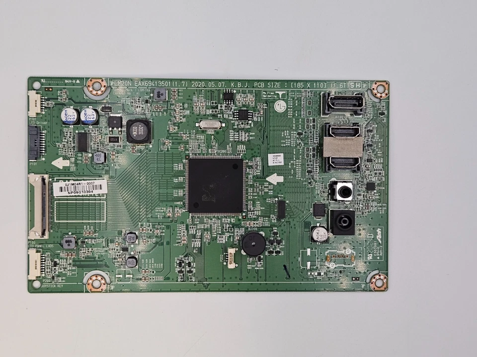 Samsung Monitor F27T350FHN F27T350FHR F27T350FHL Main Board w/ Power Button - Image 2 of 4