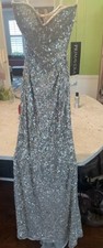 Primavera Prom Pageant Dress Size 2 In Platinum main Photo For Reference 1253