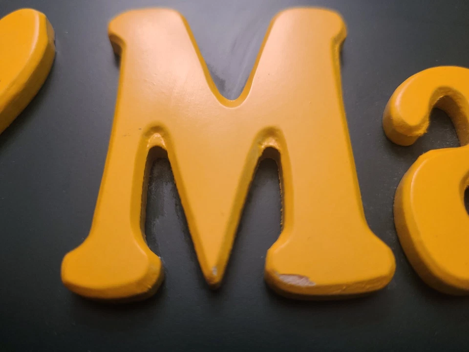 "Letrero de madera Green Bay Packers Lil' Man cueva marco de placa 23""x 7""" Foto 4 de 4