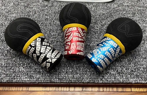 momo ULTRA Graffiti Aluminum leather Manual Gear Stick Shift Knob Shifter Leve* - Bild 1 von 19