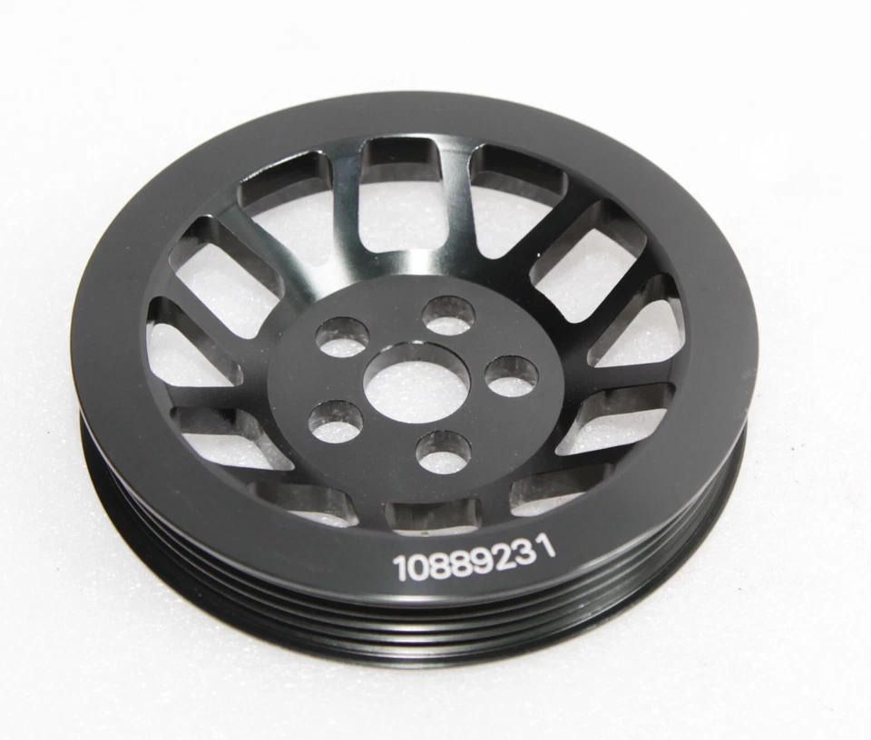 06-12 VW Jetta Beetle Golf Passat Rabbite MK5 6 manivela polea 2,5 L 2480CC ROJO Foto 4 de 4