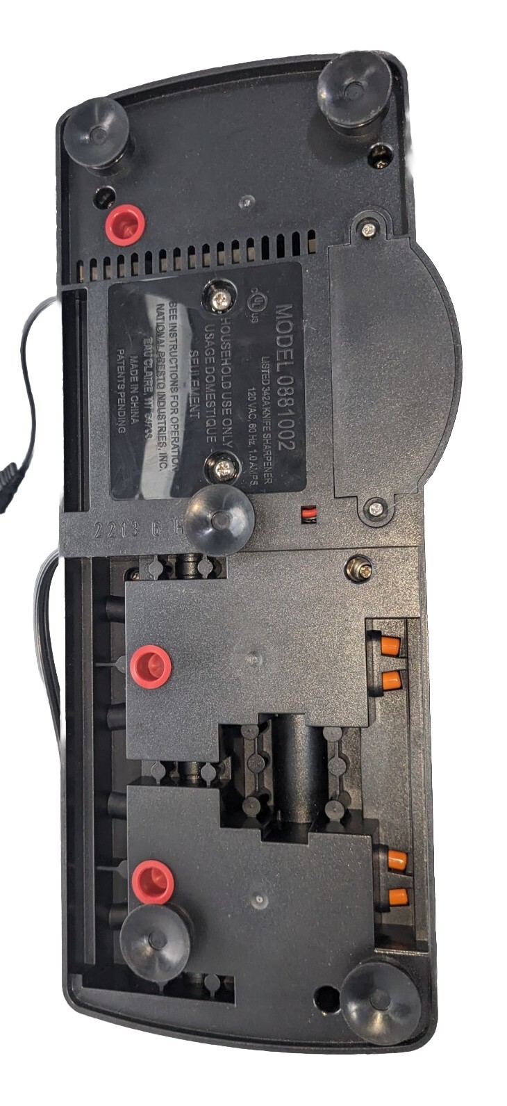 Presto Professional EverSharp 3 Stage Electric Knife Sharpener Model