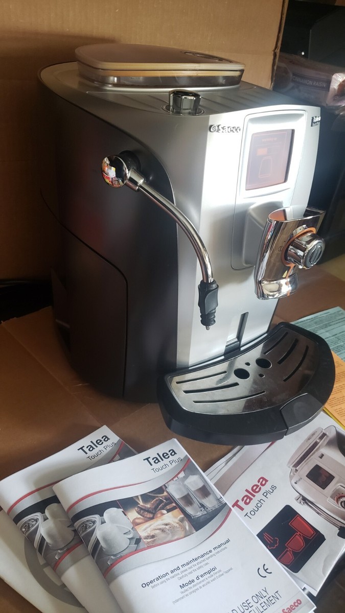 Saeco Talea Touch Plus II Cups Espresso Machine In Box