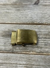 Vintage Vanguard US Military Brass Belt Buckle