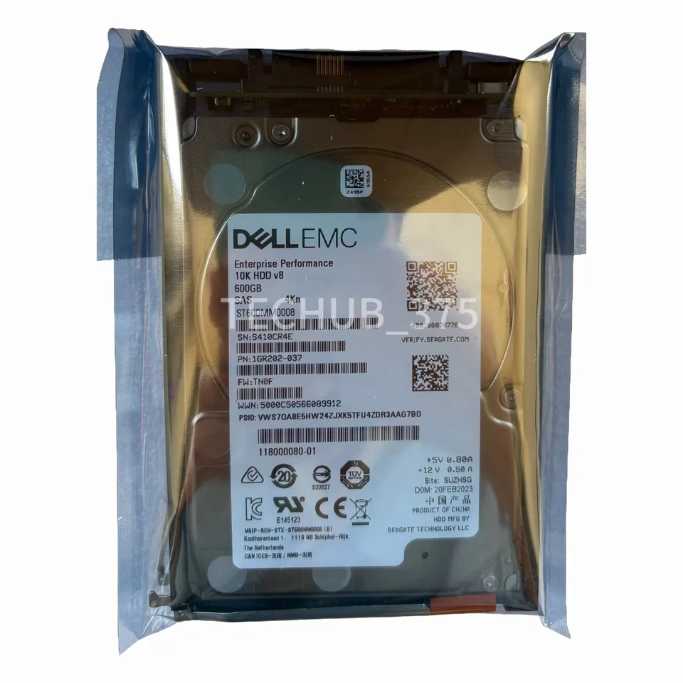 EMC D4-2S10-600 005053150 005053151 600GB 10K SAS unity Hard Drive - Image 2 of 4