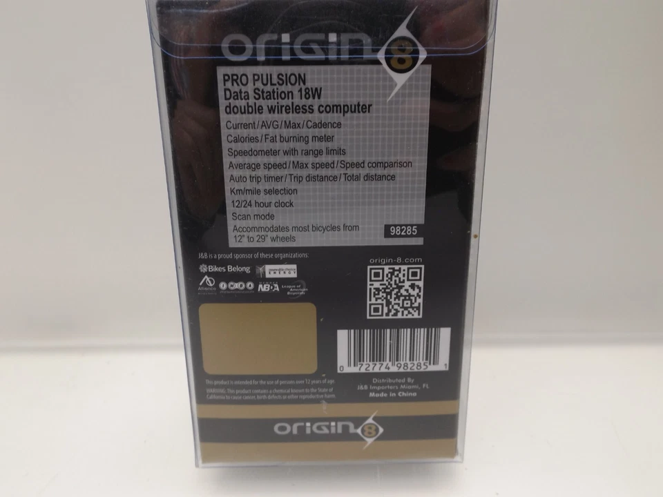 Origin 8 Propulsion Data Station Double Wireless Bike Computer 18W - Image 2 of 4